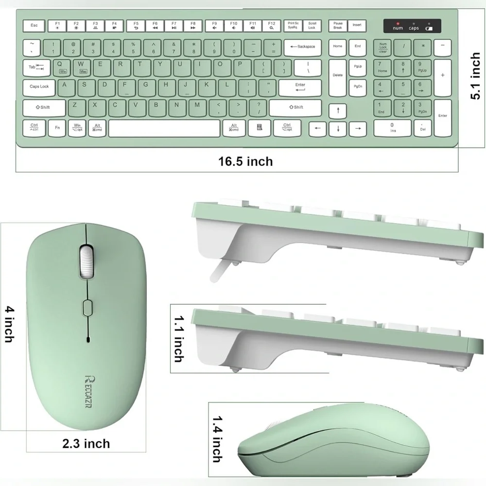Wireless Keyboard & Mouse Set